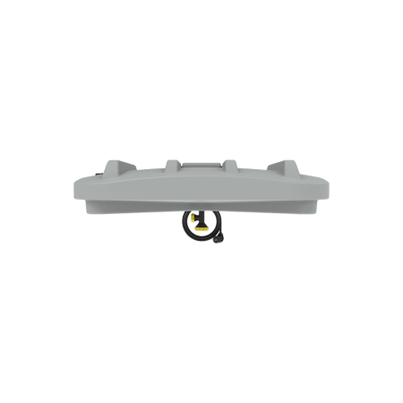 Дачный душ 110 литров с подогревом (Серый)